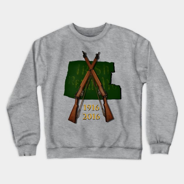 Irish Republic Crewneck Sweatshirt by declancarr